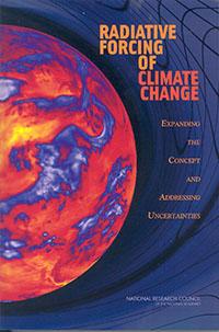 Book cover of radiative forcing of climate change