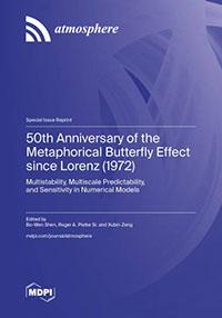 Book cover of 50th anniversary of the metaphorical butterfly effect since Lorenz