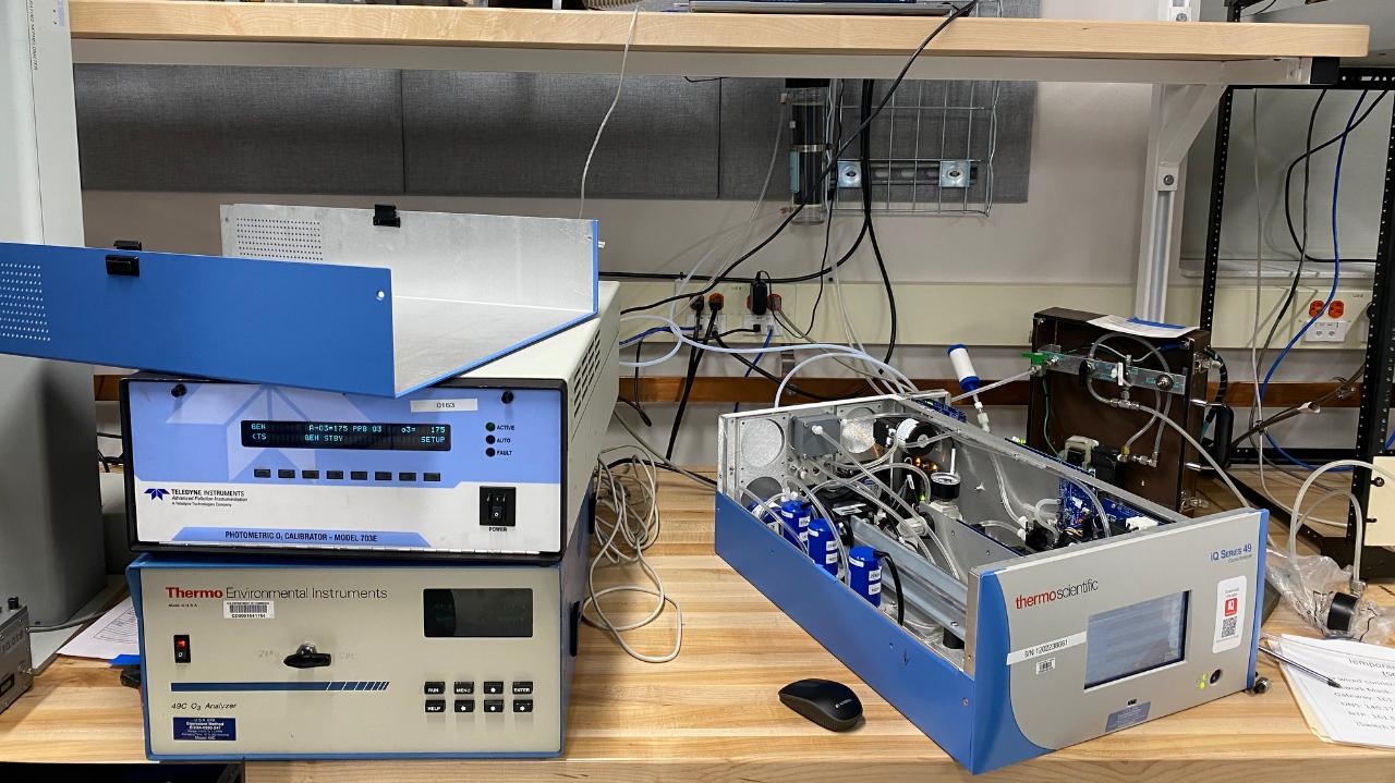 Calibration of Surface ozone instruments at Barrow Alaska